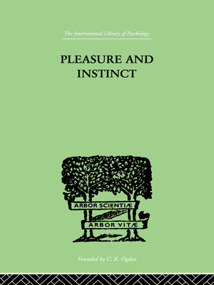 cover image of Pleasure and Instinct